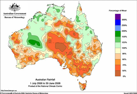 Photo of BOM rain percentages